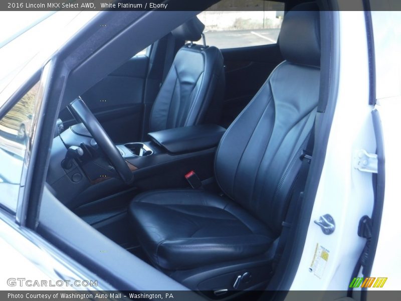 White Platinum / Ebony 2016 Lincoln MKX Select AWD