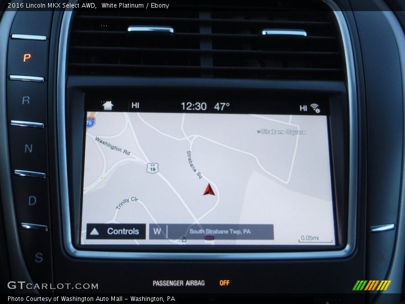 White Platinum / Ebony 2016 Lincoln MKX Select AWD