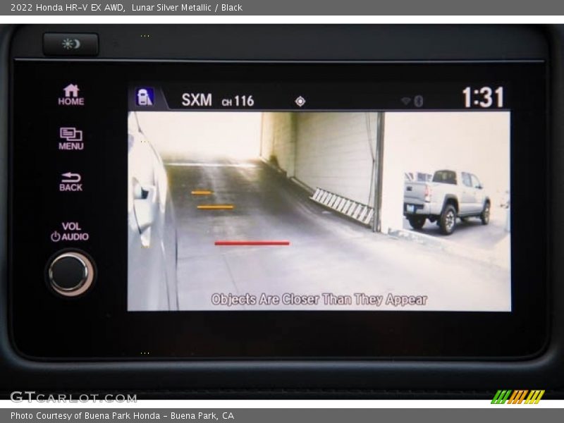 Lunar Silver Metallic / Black 2022 Honda HR-V EX AWD