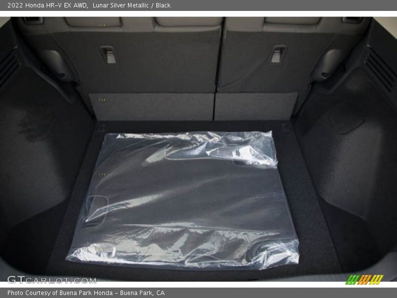 Lunar Silver Metallic / Black 2022 Honda HR-V EX AWD