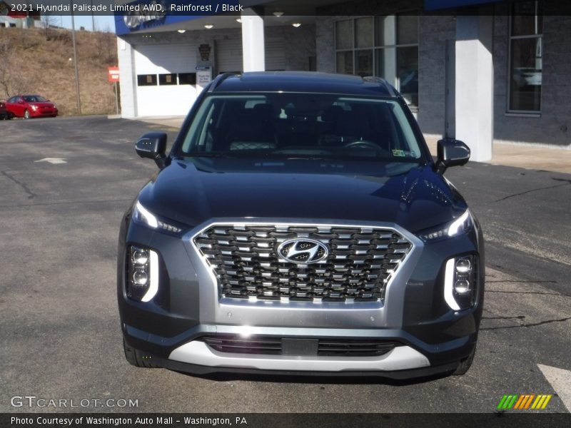 Rainforest / Black 2021 Hyundai Palisade Limited AWD