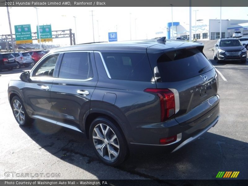 Rainforest / Black 2021 Hyundai Palisade Limited AWD