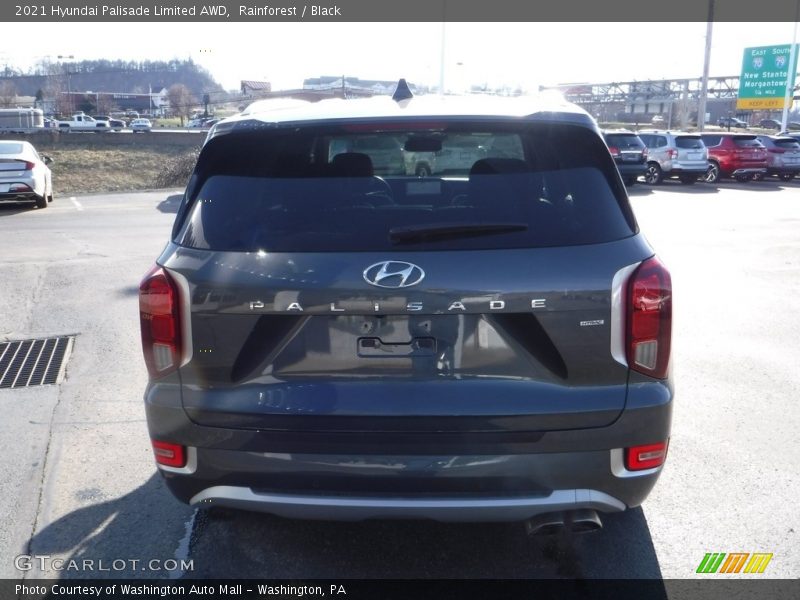 Rainforest / Black 2021 Hyundai Palisade Limited AWD
