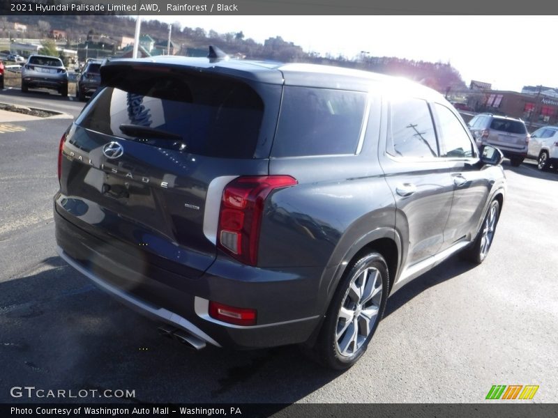 Rainforest / Black 2021 Hyundai Palisade Limited AWD