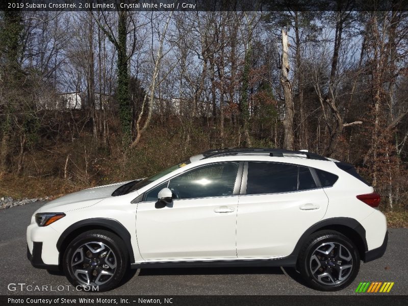 Crystal White Pearl / Gray 2019 Subaru Crosstrek 2.0i Limited