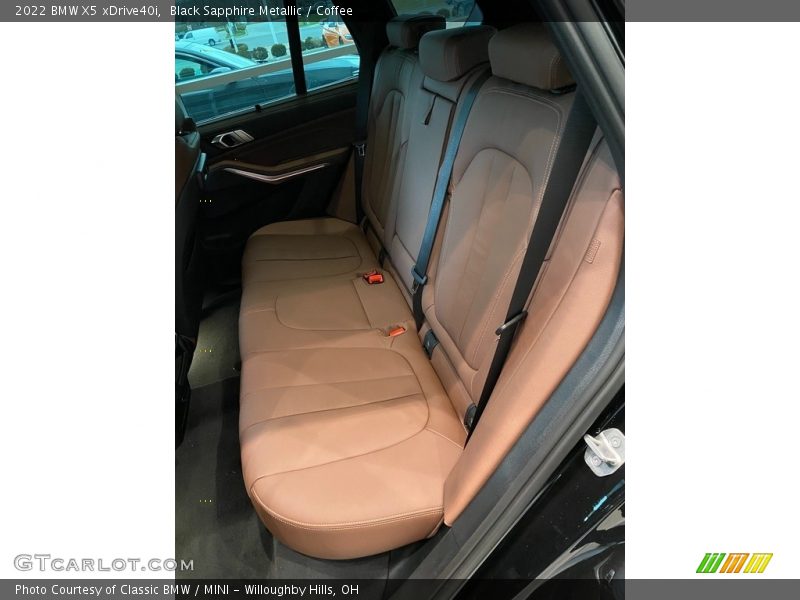 Black Sapphire Metallic / Coffee 2022 BMW X5 xDrive40i