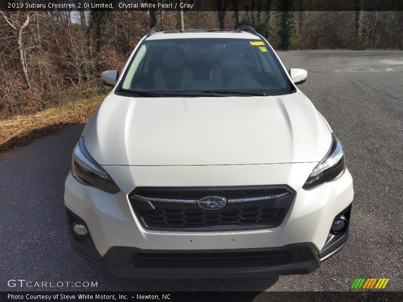 Crystal White Pearl / Gray 2019 Subaru Crosstrek 2.0i Limited