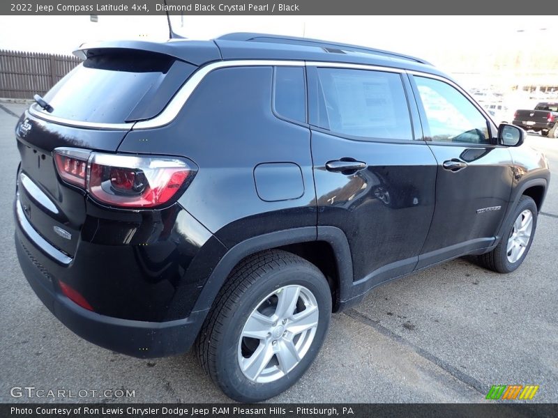 Diamond Black Crystal Pearl / Black 2022 Jeep Compass Latitude 4x4