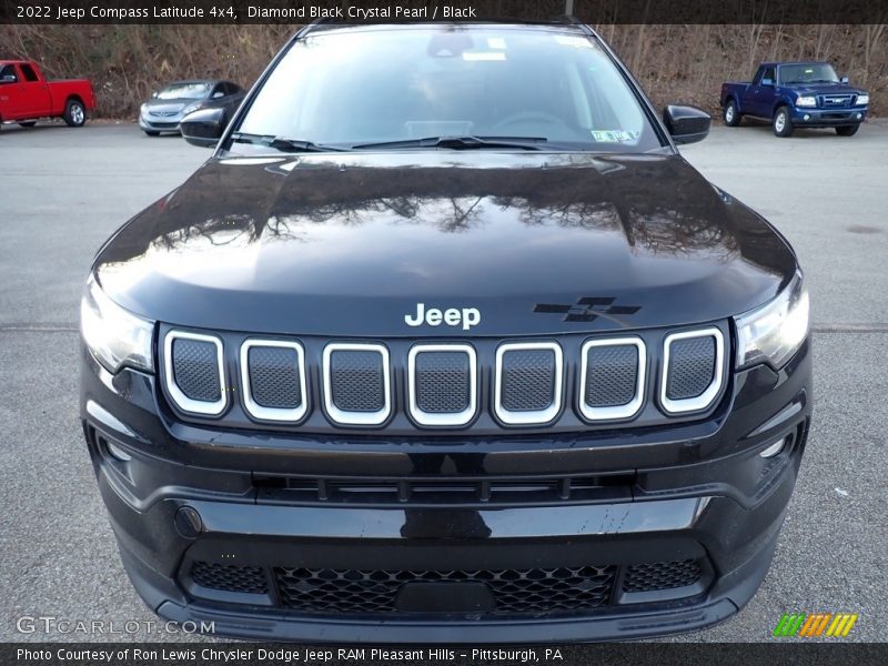 Diamond Black Crystal Pearl / Black 2022 Jeep Compass Latitude 4x4