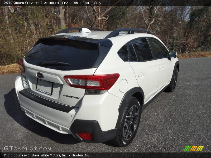 Crystal White Pearl / Gray 2019 Subaru Crosstrek 2.0i Limited