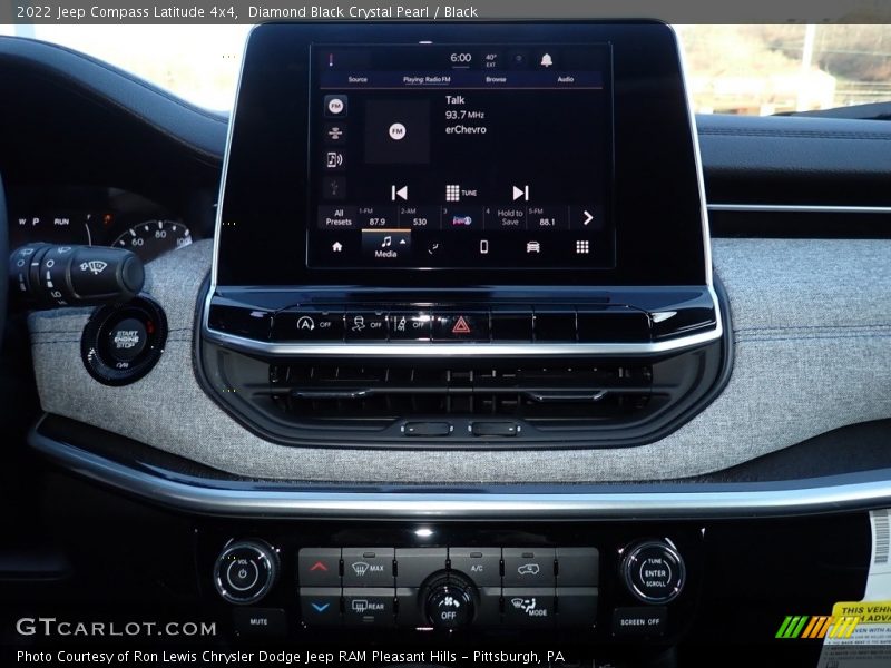 Diamond Black Crystal Pearl / Black 2022 Jeep Compass Latitude 4x4
