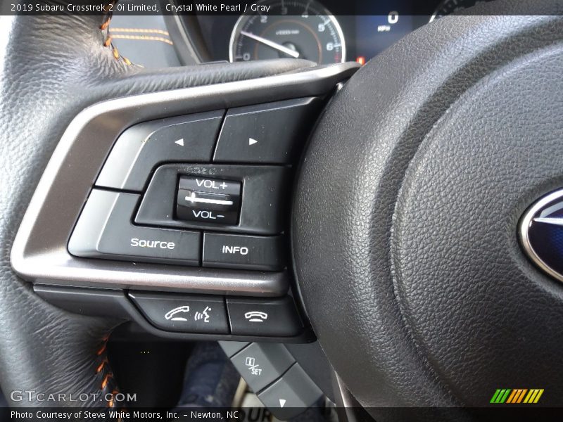 Crystal White Pearl / Gray 2019 Subaru Crosstrek 2.0i Limited