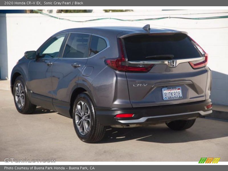 Sonic Gray Pearl / Black 2020 Honda CR-V EX