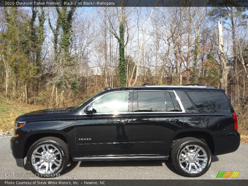 Black / Jet Black/­Mahogany 2020 Chevrolet Tahoe Premier