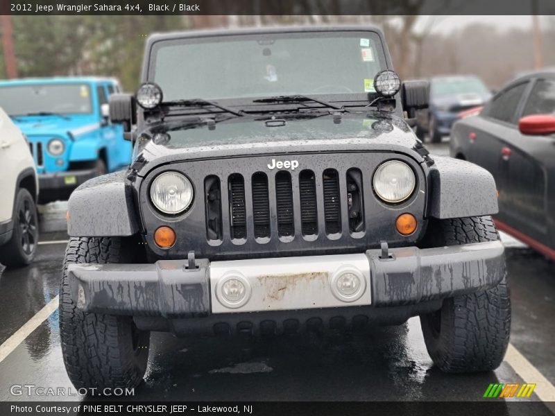 Black / Black 2012 Jeep Wrangler Sahara 4x4