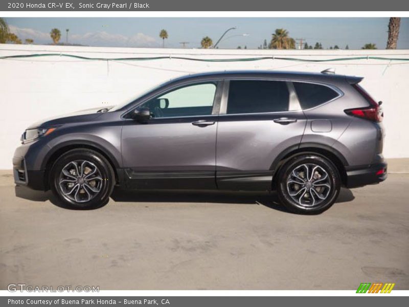 Sonic Gray Pearl / Black 2020 Honda CR-V EX