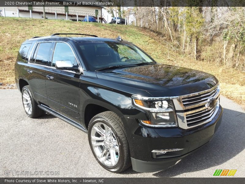 Black / Jet Black/­Mahogany 2020 Chevrolet Tahoe Premier