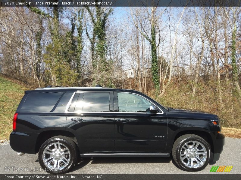 Black / Jet Black/­Mahogany 2020 Chevrolet Tahoe Premier