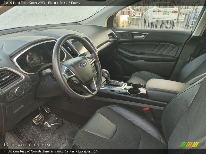 Electric Spice / Ebony 2016 Ford Edge Sport AWD