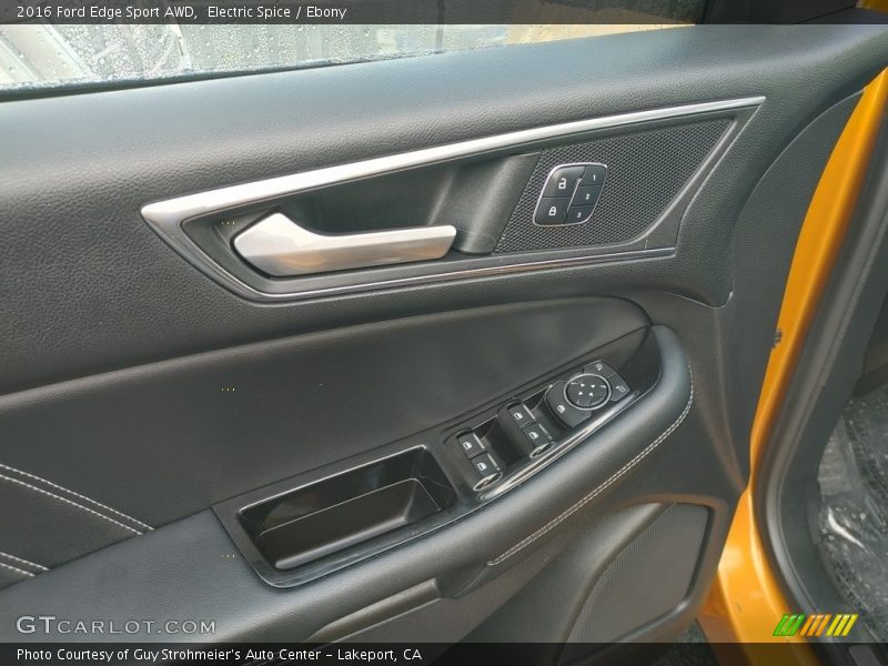 Electric Spice / Ebony 2016 Ford Edge Sport AWD