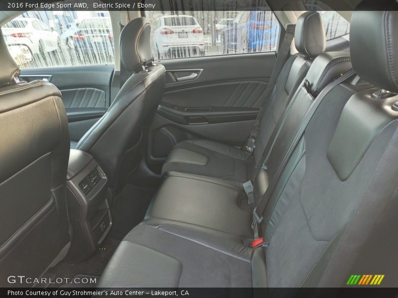 Electric Spice / Ebony 2016 Ford Edge Sport AWD