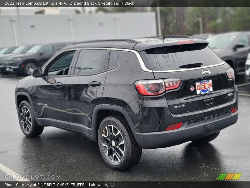 Diamond Black Crystal Pearl / Black 2022 Jeep Compass Latitude 4x4