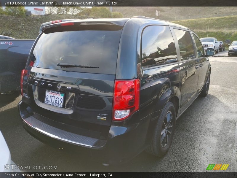Black Onyx Crystal Pearl / Black 2018 Dodge Grand Caravan GT