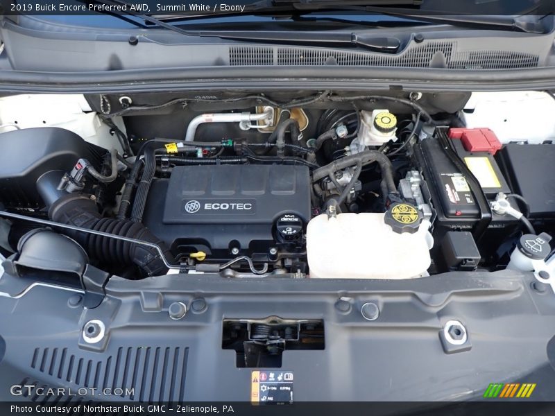 Summit White / Ebony 2019 Buick Encore Preferred AWD