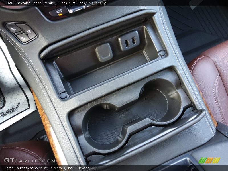 Black / Jet Black/­Mahogany 2020 Chevrolet Tahoe Premier