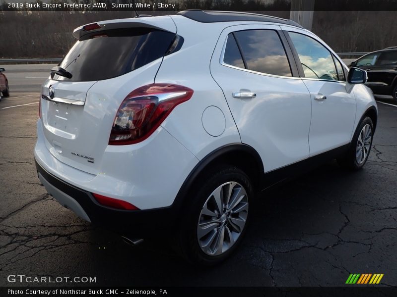 Summit White / Ebony 2019 Buick Encore Preferred AWD