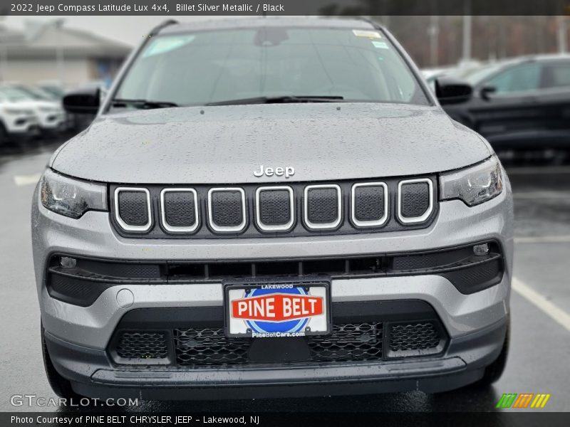 Billet Silver Metallic / Black 2022 Jeep Compass Latitude Lux 4x4