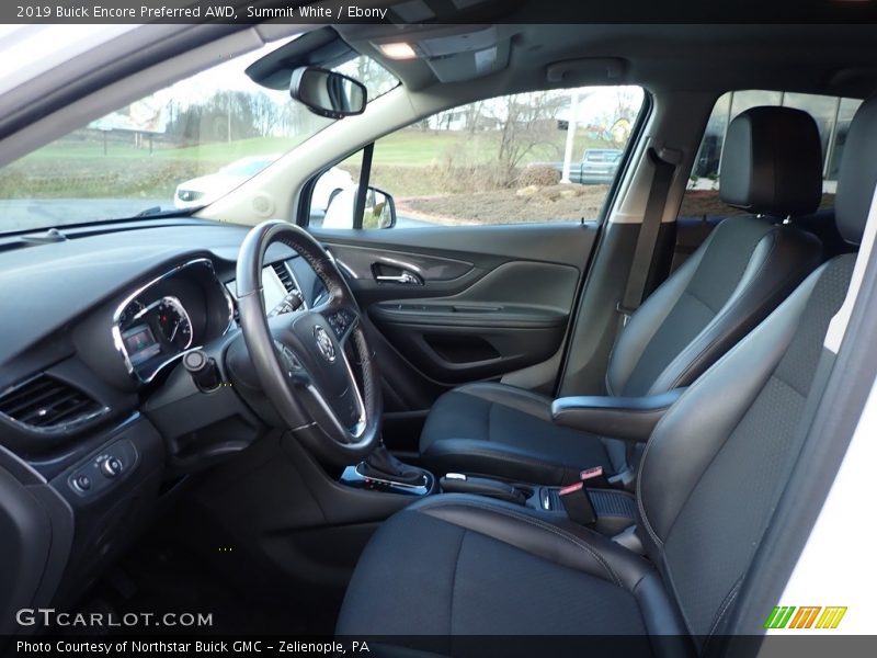 Summit White / Ebony 2019 Buick Encore Preferred AWD
