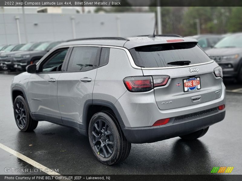 Billet Silver Metallic / Black 2022 Jeep Compass Latitude Lux 4x4