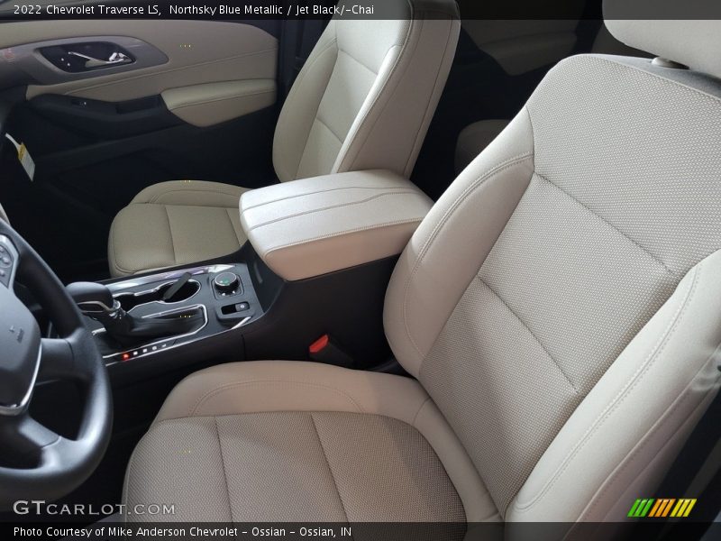 Front Seat of 2022 Traverse LS