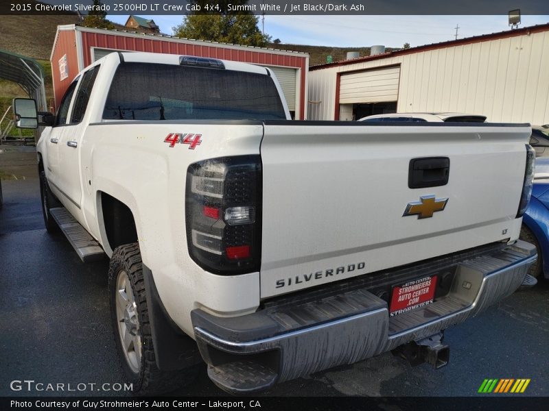 Summit White / Jet Black/Dark Ash 2015 Chevrolet Silverado 2500HD LT Crew Cab 4x4