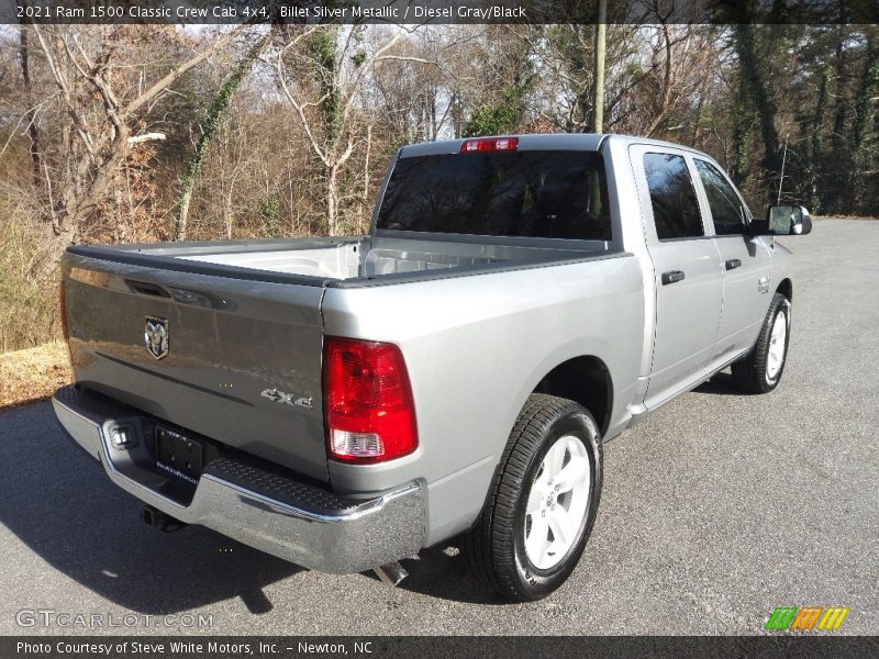 Billet Silver Metallic / Diesel Gray/Black 2021 Ram 1500 Classic Crew Cab 4x4