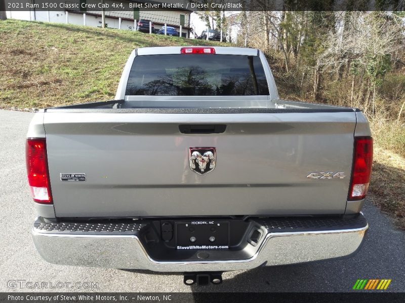 Billet Silver Metallic / Diesel Gray/Black 2021 Ram 1500 Classic Crew Cab 4x4