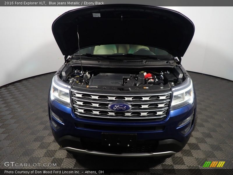 Blue Jeans Metallic / Ebony Black 2016 Ford Explorer XLT