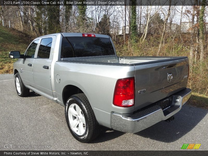 Billet Silver Metallic / Diesel Gray/Black 2021 Ram 1500 Classic Crew Cab 4x4