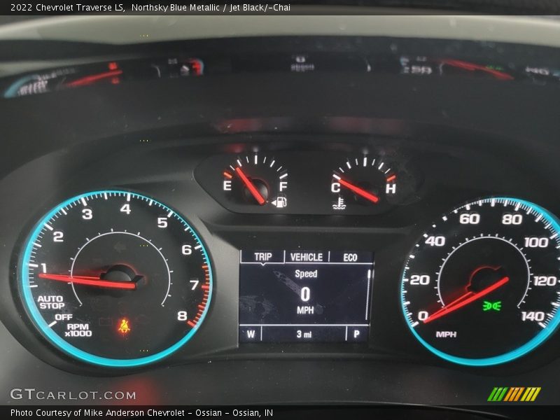  2022 Traverse LS LS Gauges