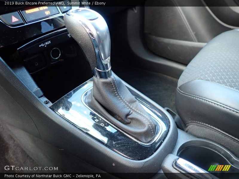 Summit White / Ebony 2019 Buick Encore Preferred AWD