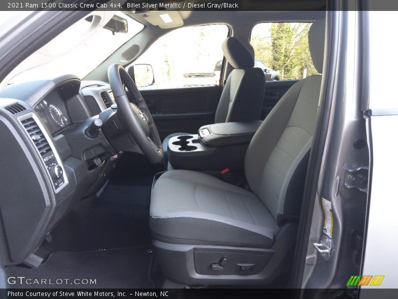 Billet Silver Metallic / Diesel Gray/Black 2021 Ram 1500 Classic Crew Cab 4x4
