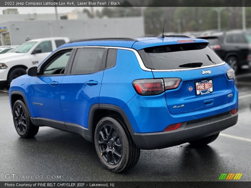 Laser Blue Pearl / Black 2022 Jeep Compass Latitude Lux 4x4