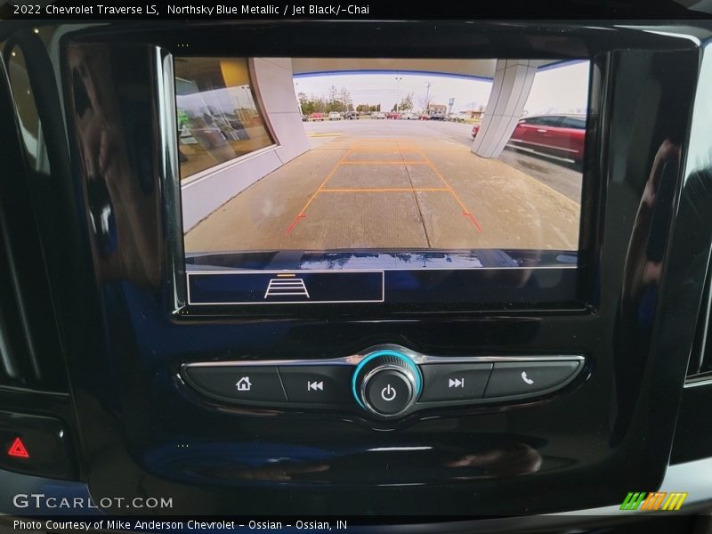 Northsky Blue Metallic / Jet Black/­Chai 2022 Chevrolet Traverse LS