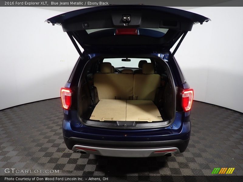 Blue Jeans Metallic / Ebony Black 2016 Ford Explorer XLT