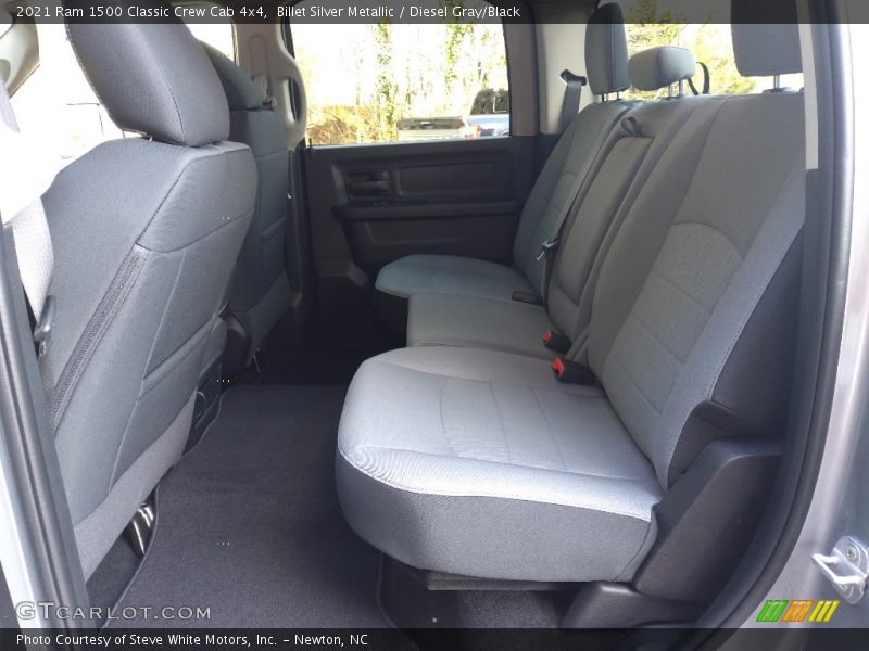 Billet Silver Metallic / Diesel Gray/Black 2021 Ram 1500 Classic Crew Cab 4x4