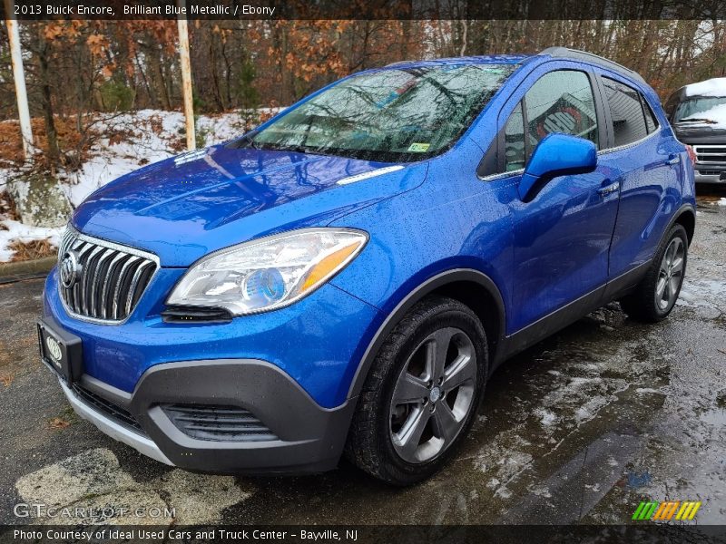 Brilliant Blue Metallic / Ebony 2013 Buick Encore