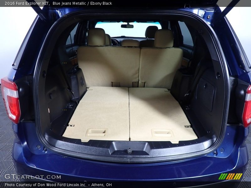 Blue Jeans Metallic / Ebony Black 2016 Ford Explorer XLT