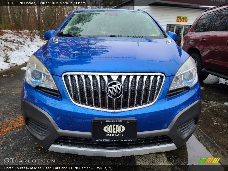 Brilliant Blue Metallic / Ebony 2013 Buick Encore