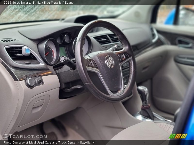 Brilliant Blue Metallic / Ebony 2013 Buick Encore